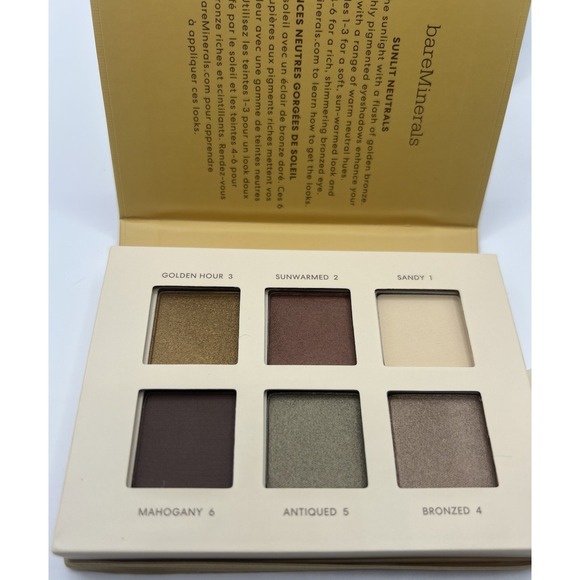 Bare Minerals Mineralist Eyeshadow Palette • SUNLIT• Full Size • BNIB - Picture 2 of 6